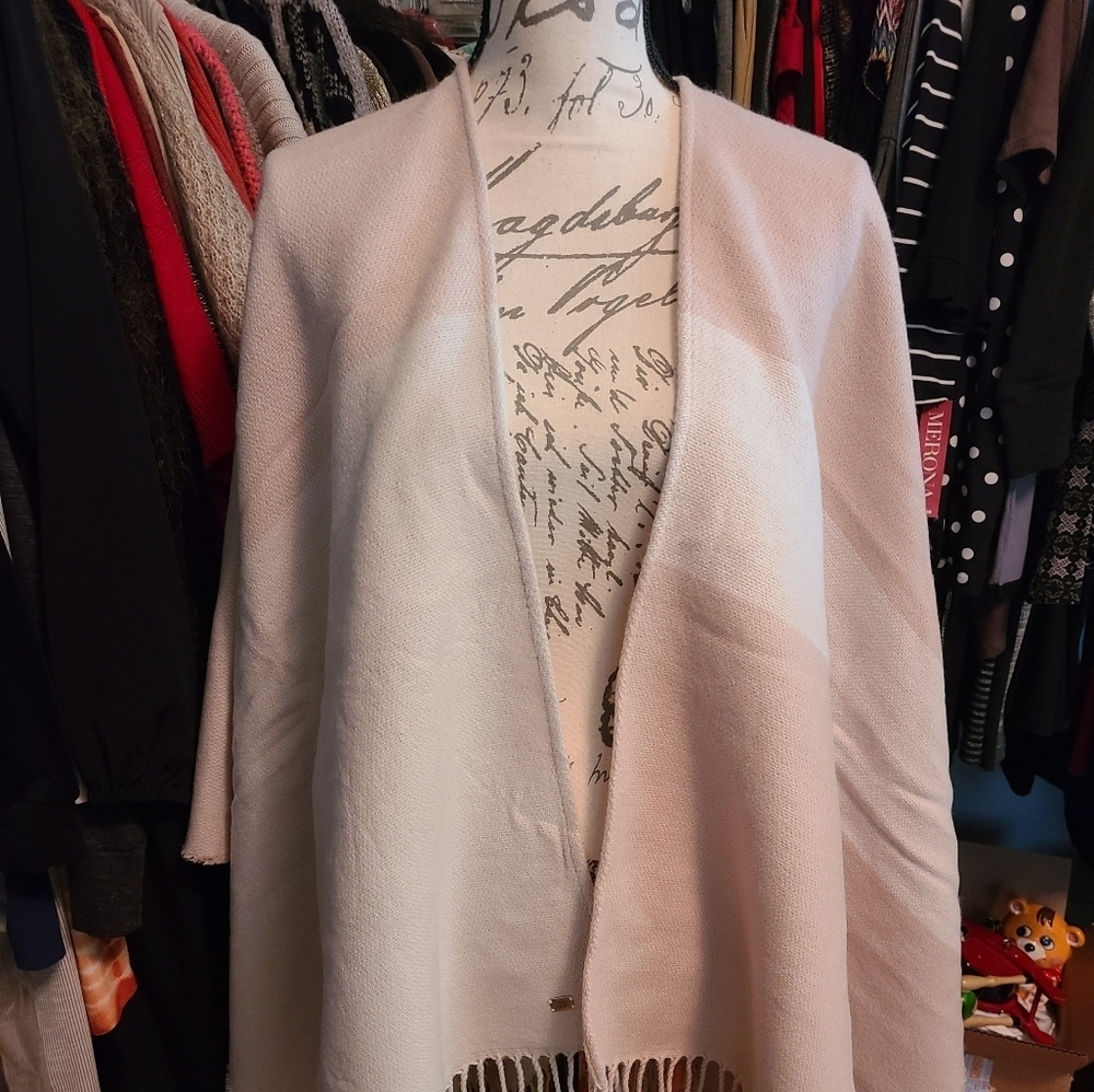 HP🔥🔥Woven Scarfigan w Fringe - Picture 4 of 12
